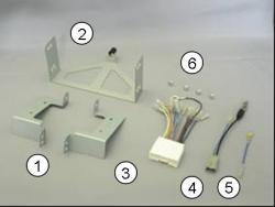 NKK-T53D　プレマシー用取付キット