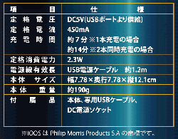  IQOS 充電ホルダー AN-S036ブラック