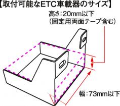 VP-122　フィット用ETC基台