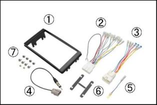NKK-F29D スバル車用取付キット